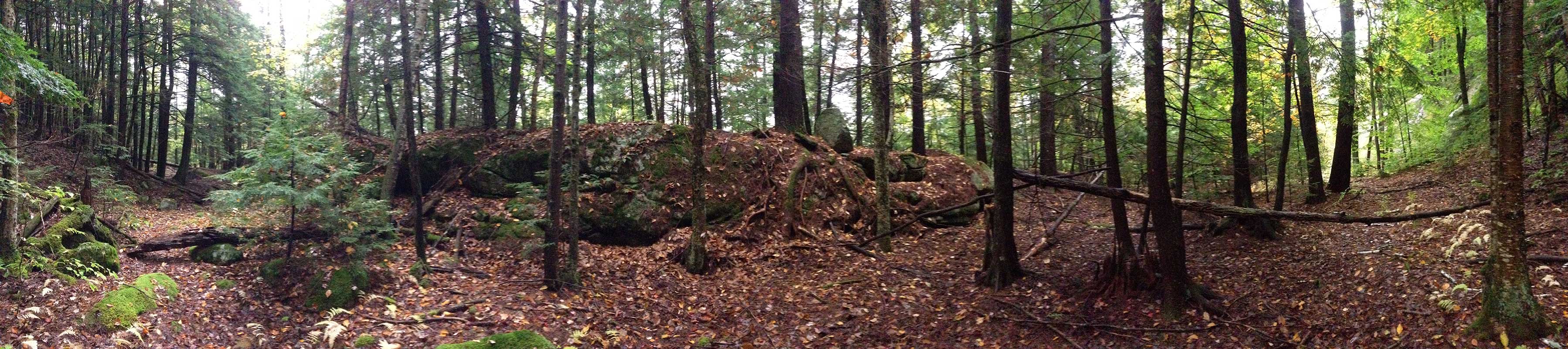 Quarry Hill hiking trail