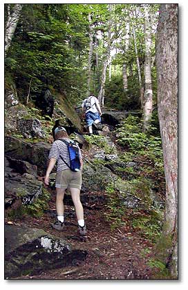 Climbing Moosilauke